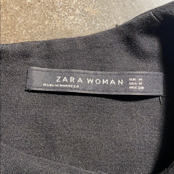 Zara Woman Black Sexy V Crop Top - Picture 7 of 7